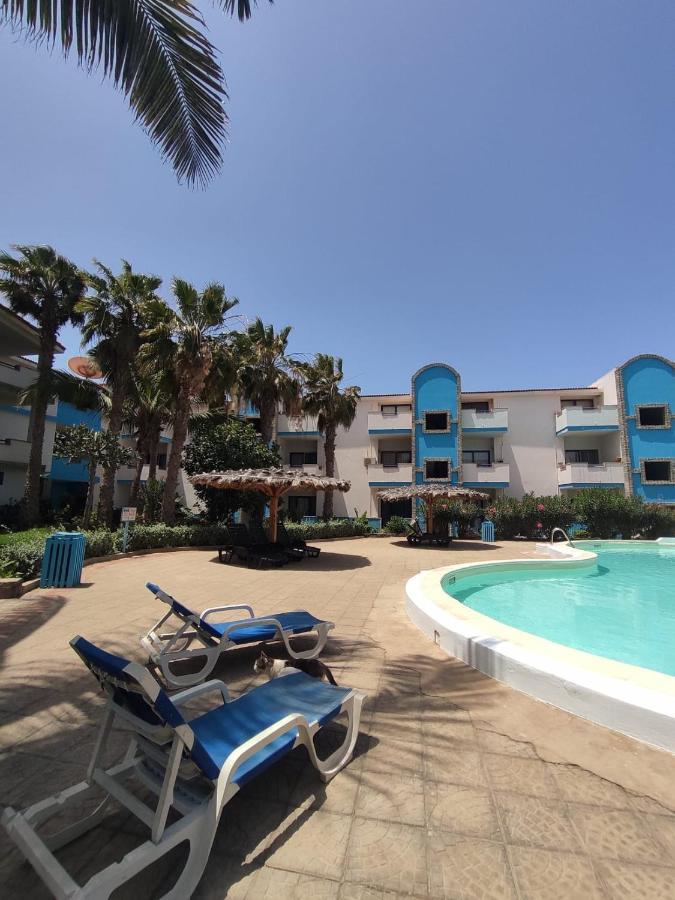 Sal Service Blu Moradias Residence With Pool Santa Maria Exteriör bild