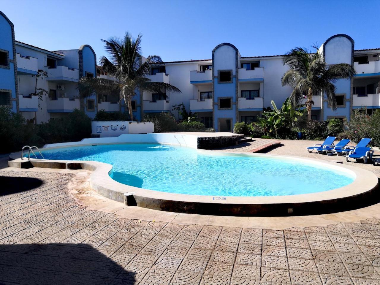 Sal Service Blu Moradias Residence With Pool Santa Maria Exteriör bild
