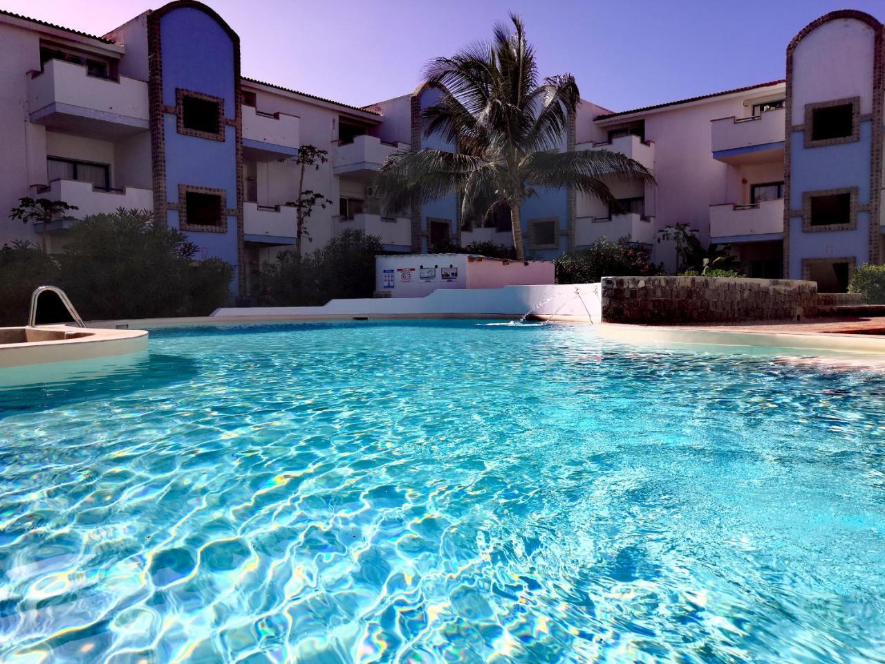 Sal Service Blu Moradias Residence With Pool Santa Maria Exteriör bild